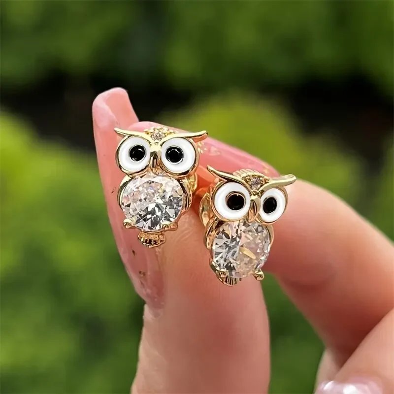 Owl Stud Earrings