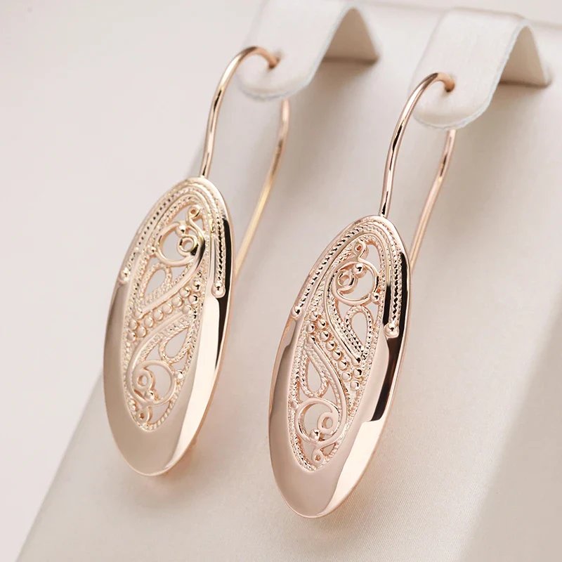 Filigree Hoop Earrings Gold