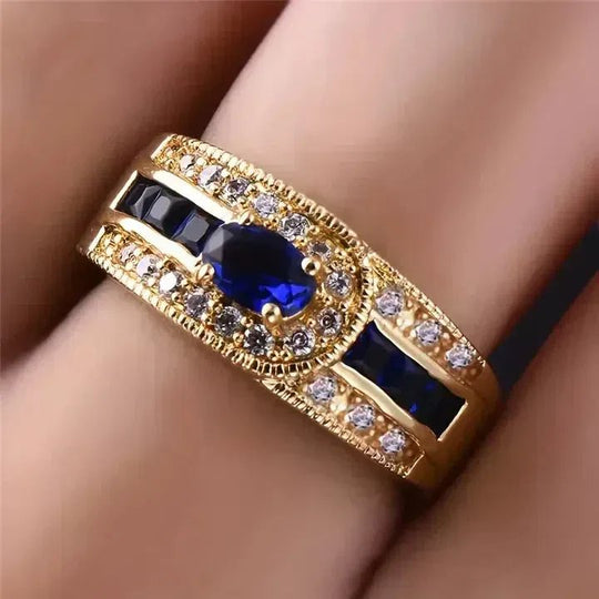 Milgrain Pavé Diamond Statement Ring