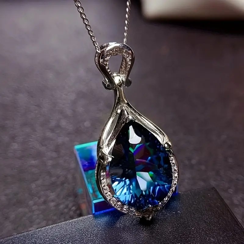 Sterling Silver Teardrop Pendant