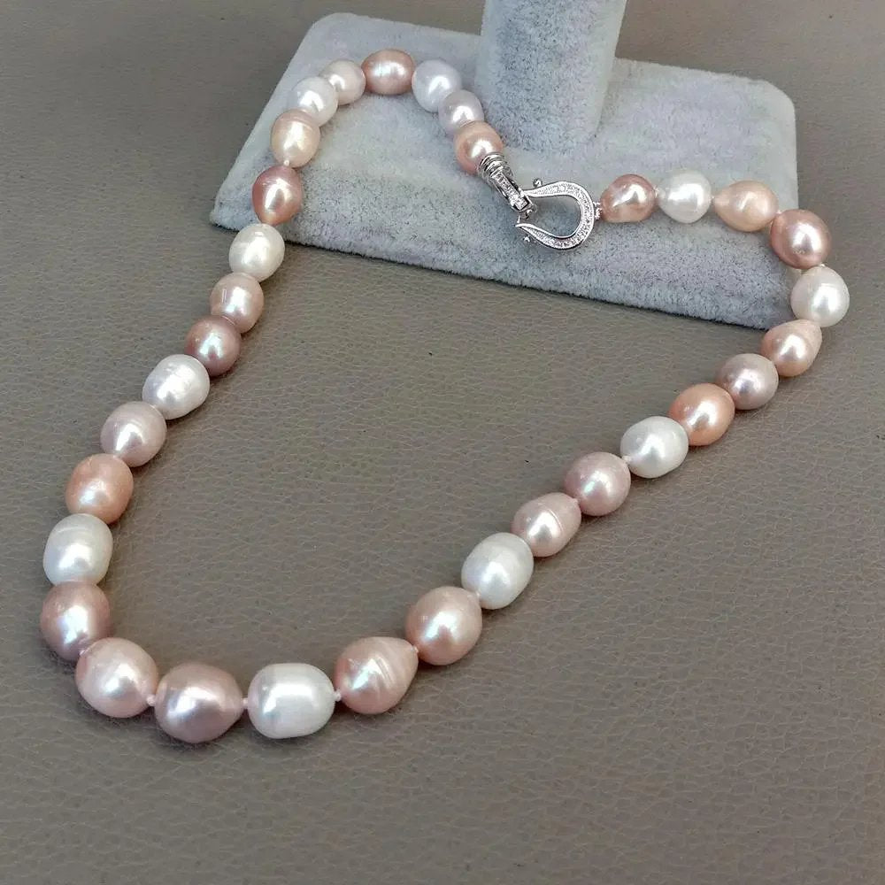 Freshwater Pearl Sterling Silver Necklace