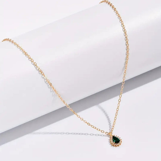 Gold-Tone Chain Pendant Necklace