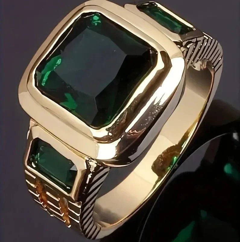 Polished Gold Signet Ring