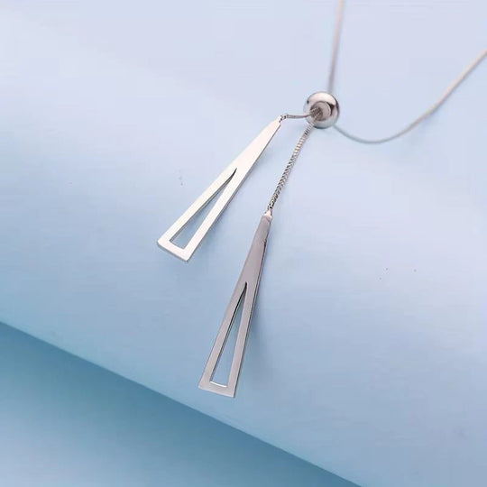 Sterling Silver Adjustable Lariat Necklace