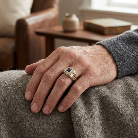Sterling Silver Turkish Signet Ring