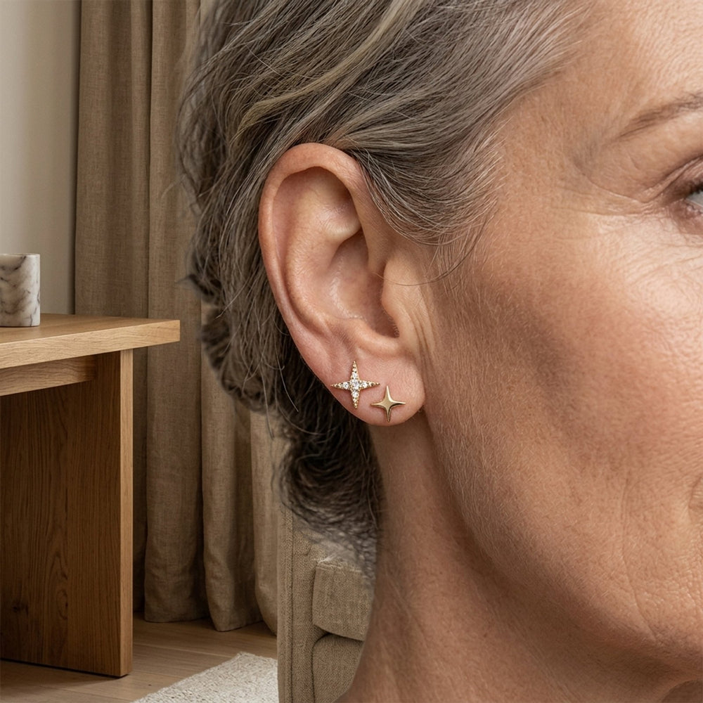 Star Stud Earrings