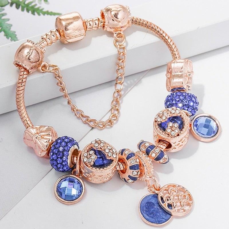 Gold Charm Bracelet