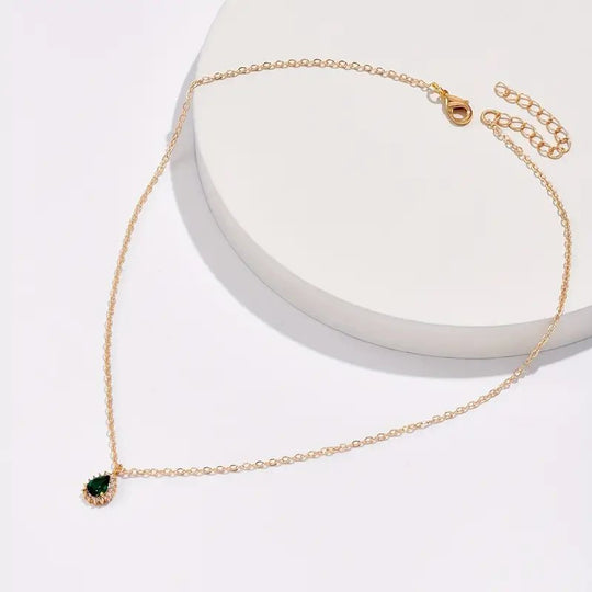 Gold-Tone Chain Pendant Necklace