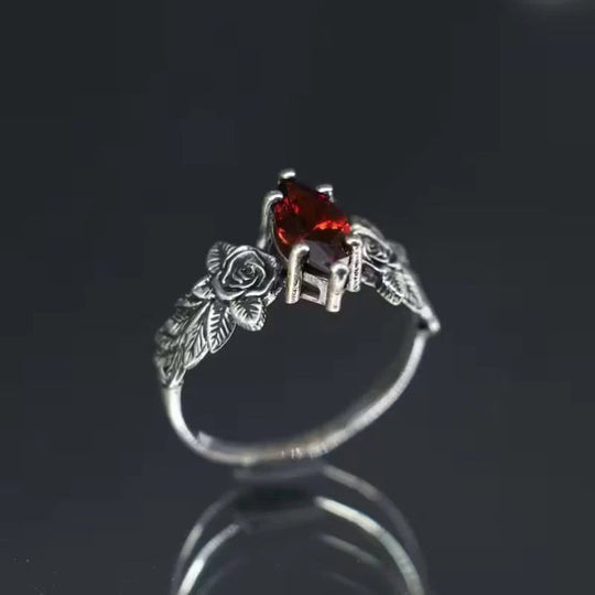 Sterling Silver Motif Ring