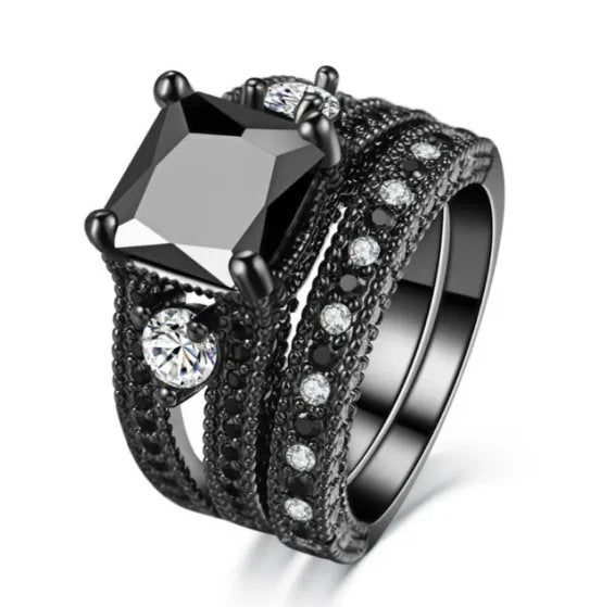 Cubic Zirconia Diamond Accent Statement Ring