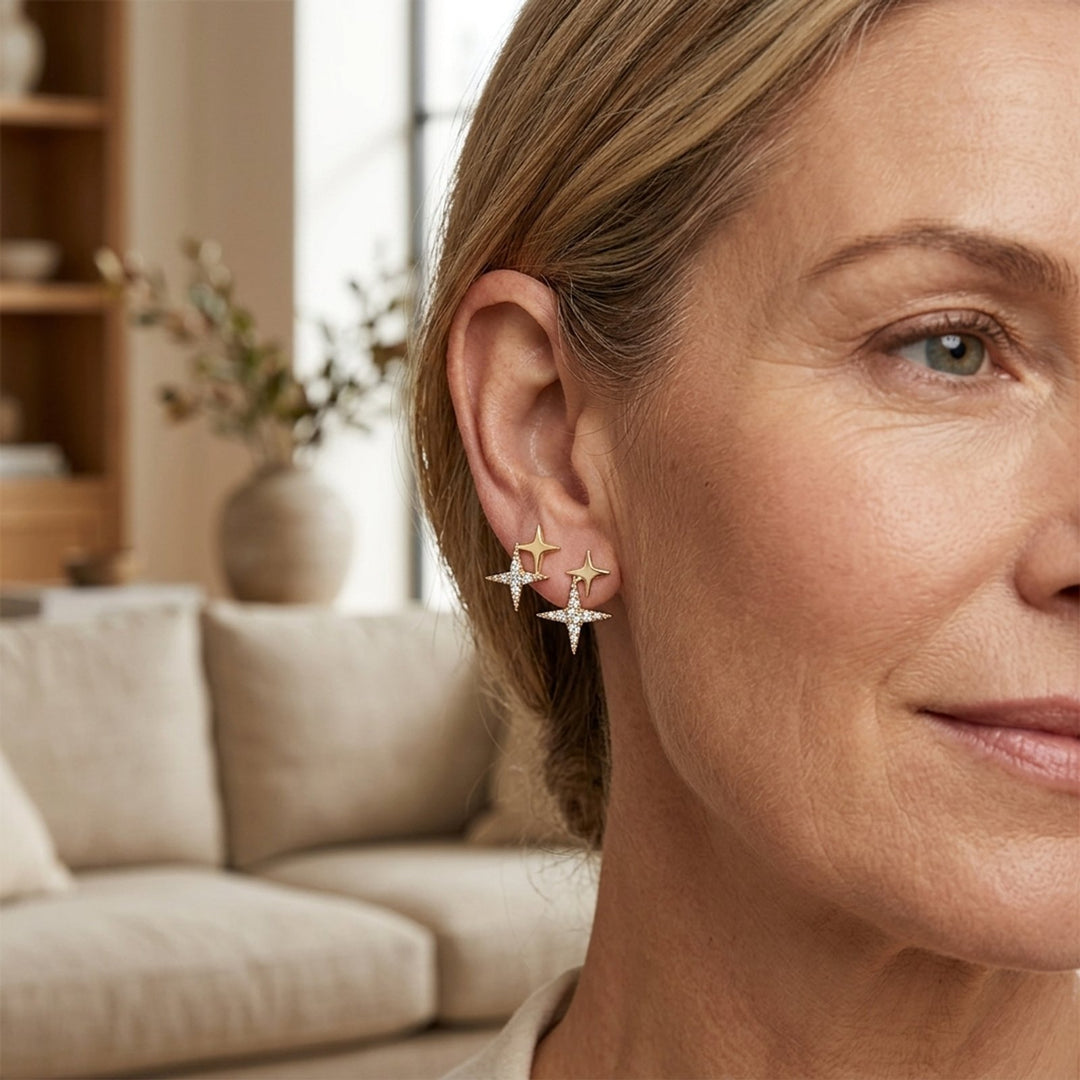 Star Stud Earrings