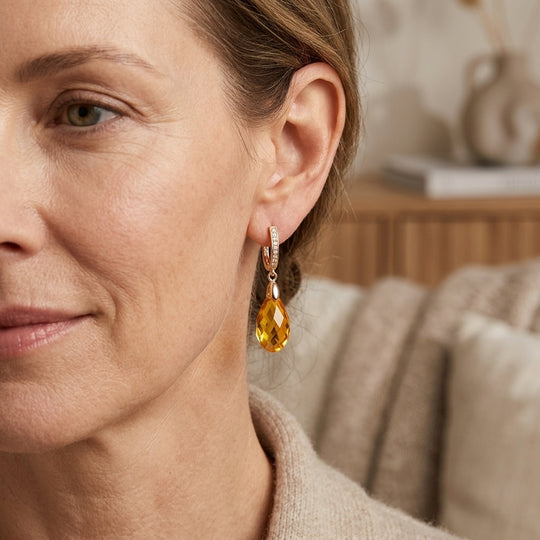 Teardrop Dangle Earrings