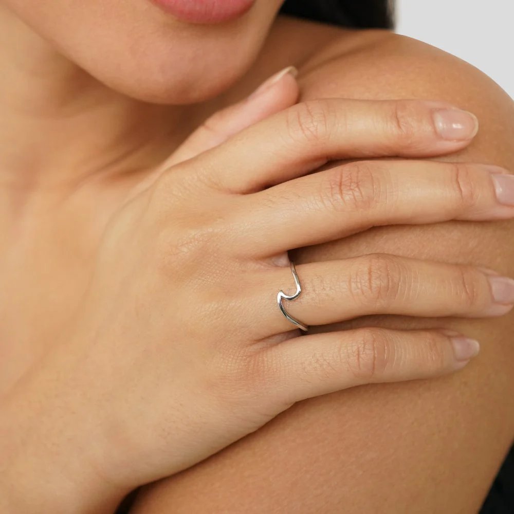 Open Band Sterling Silver Ring