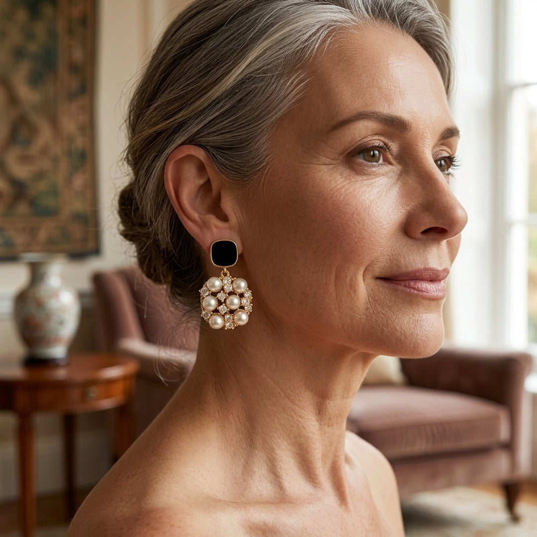 Pearl Drop Earrings