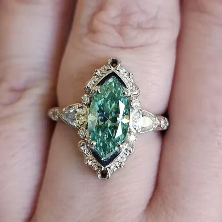 Marquise Cut Statement Ring