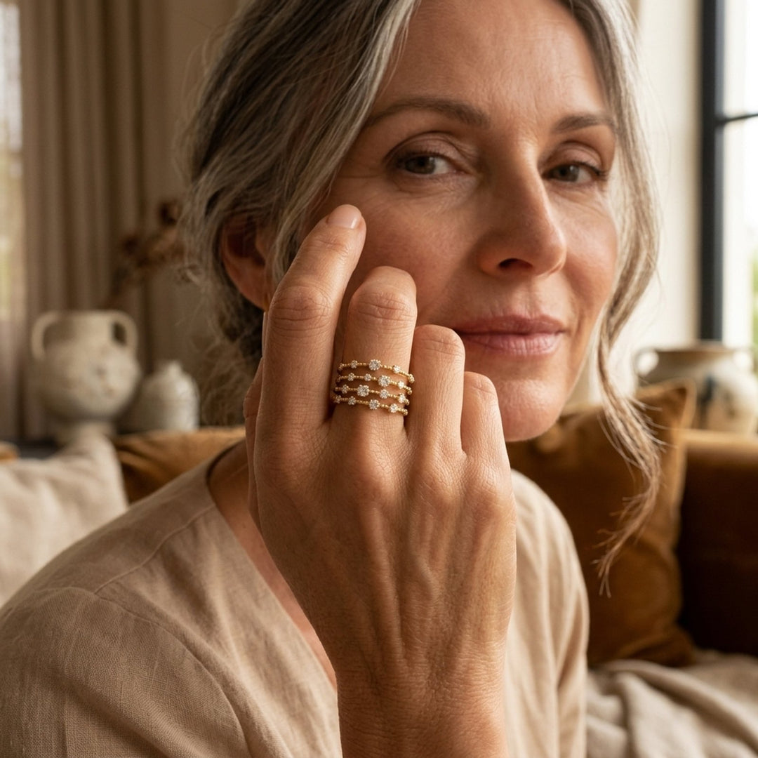 Multi-Band Statement Ring
