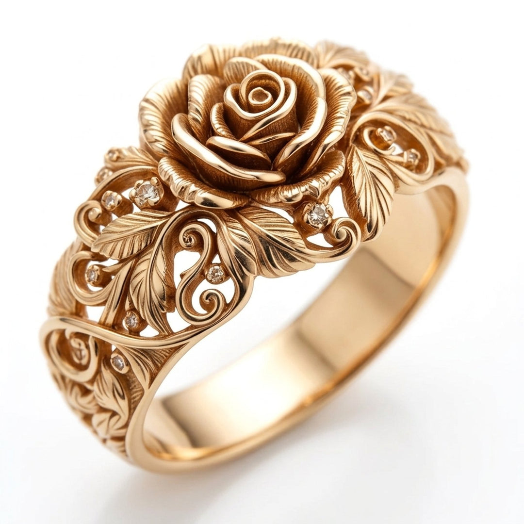 Engraved Statement Ring