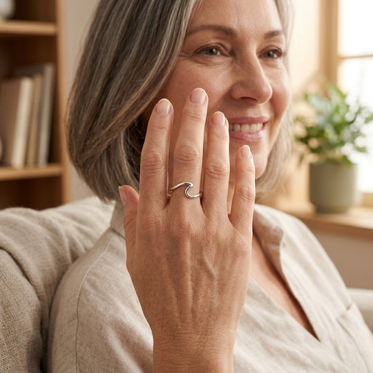 Open Band Sterling Silver Ring