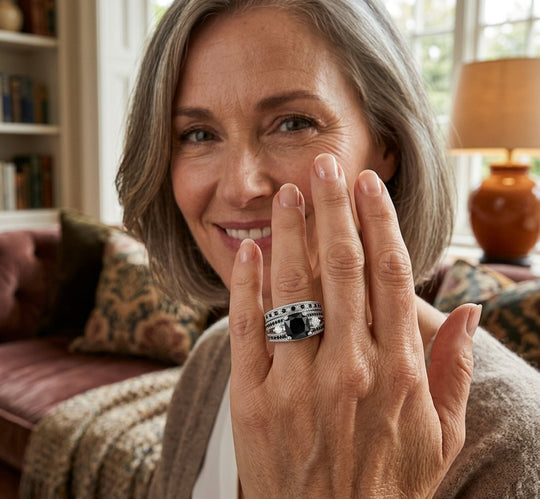 Cubic Zirconia Diamond Accent Statement Ring