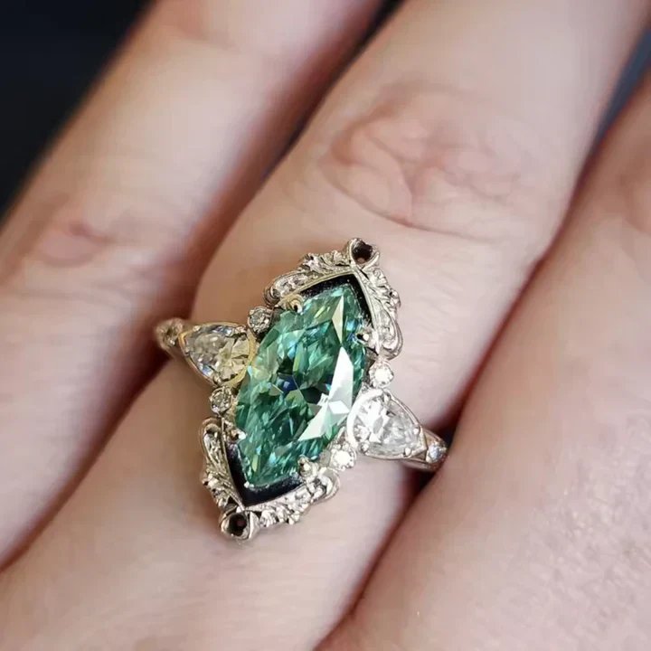 Marquise Cut Statement Ring