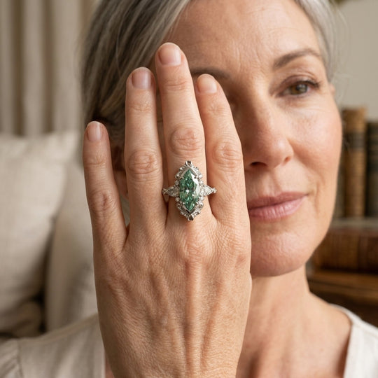 Marquise Cut Statement Ring